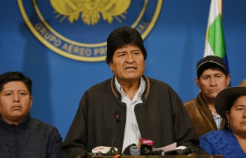 Tổng thống Bolivia từ chức: Qua rồi “sóng hồng” Mỹ - Latin?