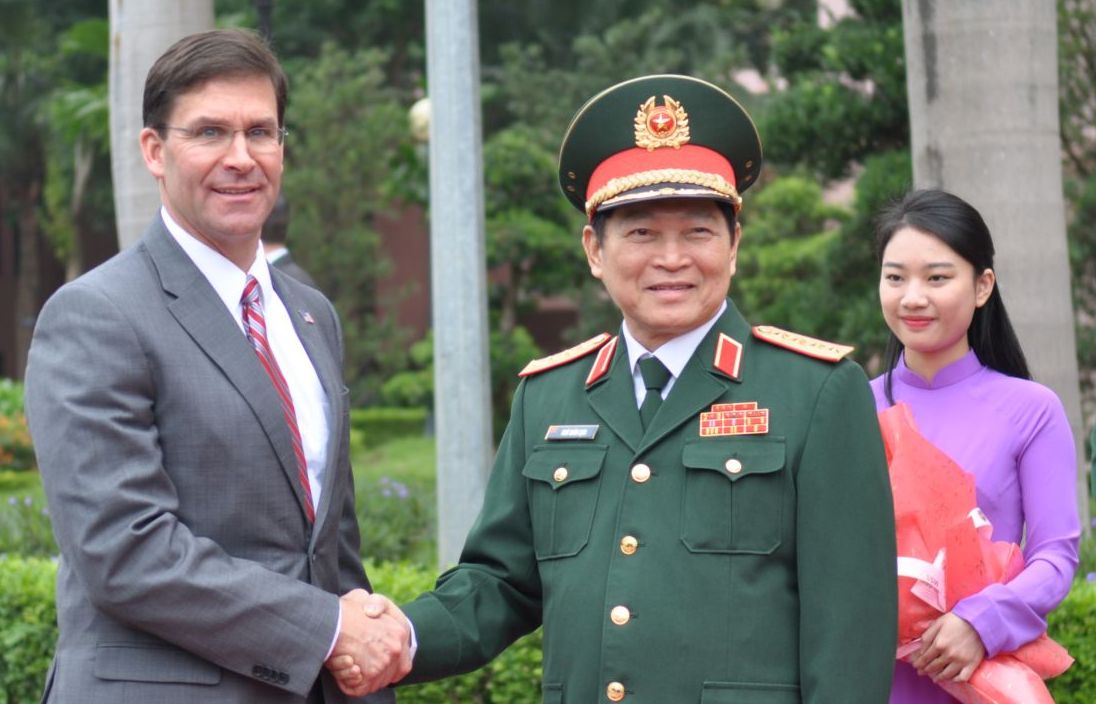 Bộ trưởng Quốc phòng Hoa Kỳ Mark Esper thăm Việt Nam