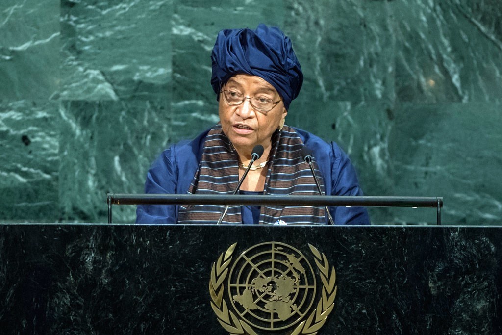 (11.11) Bà Ellen Sirleaf-Tổng thống Liberia  (nguồn: news.un.org)