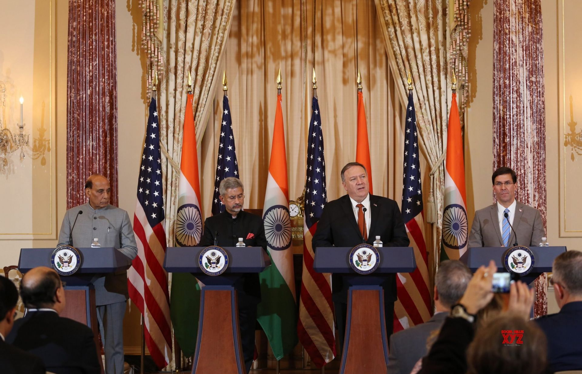 Đối thoại 2+2 Mỹ - Ấn Độ: Bắt tay chặt để gặt hái nhiều