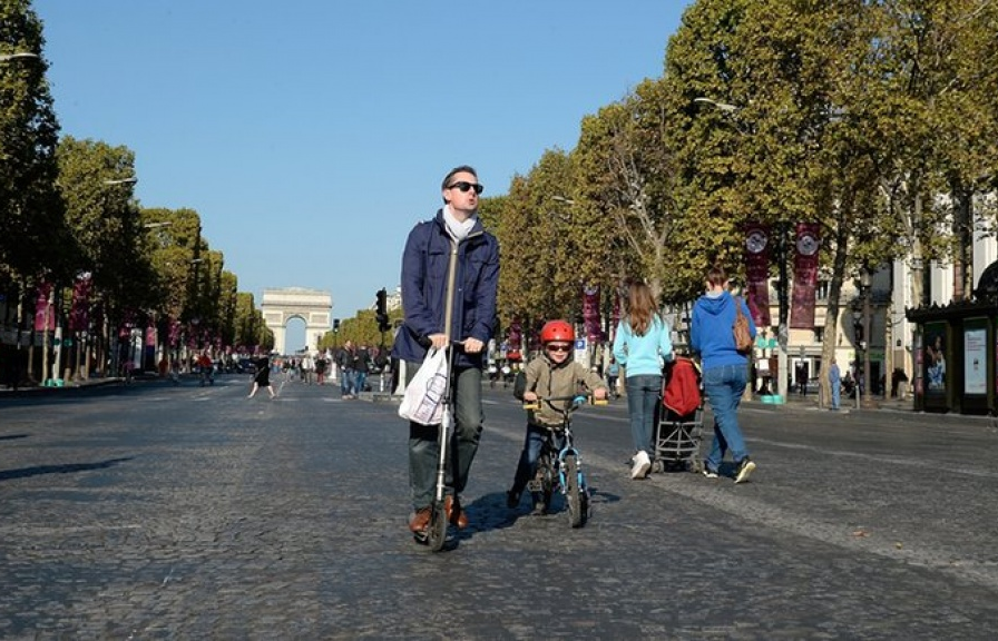 Paris biến 2017 thành "năm xe đạp"