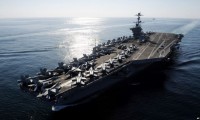 Mỹ điều tàu sân bay USS Ford yểm trợ Trung Đông