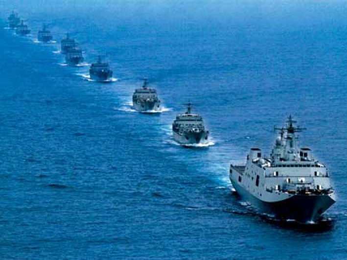 Trung Quốc bắt đầu tập trận quy mô lớn trên Biển Đông