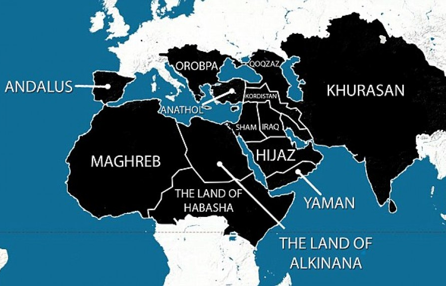 IS công bố bản đồ các khu vực kiểm soát