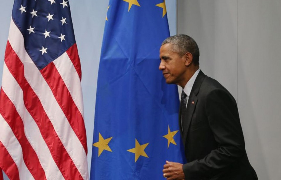 Tổng thống Obama lên đường tới châu Âu