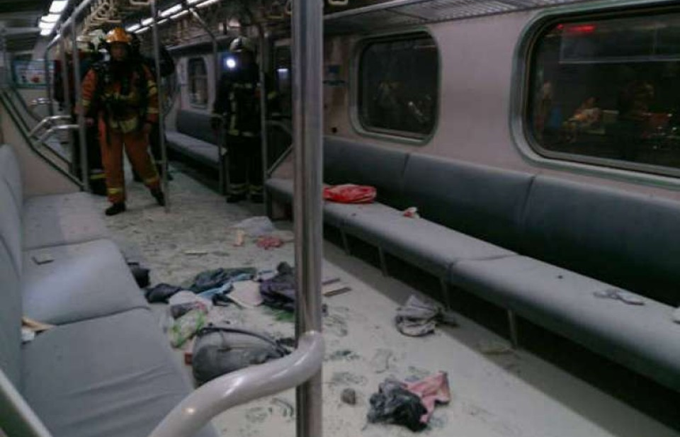 Nổ tàu hỏa ở Đài Loan khiến 25 người bị thương