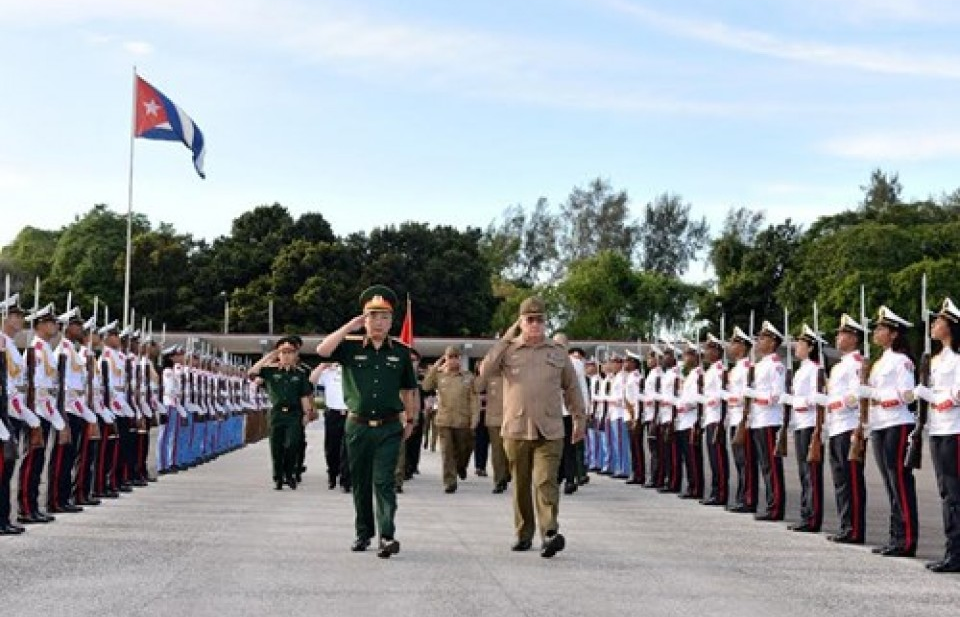 Đối thoại chính sách quốc phòng Việt Nam - Cuba