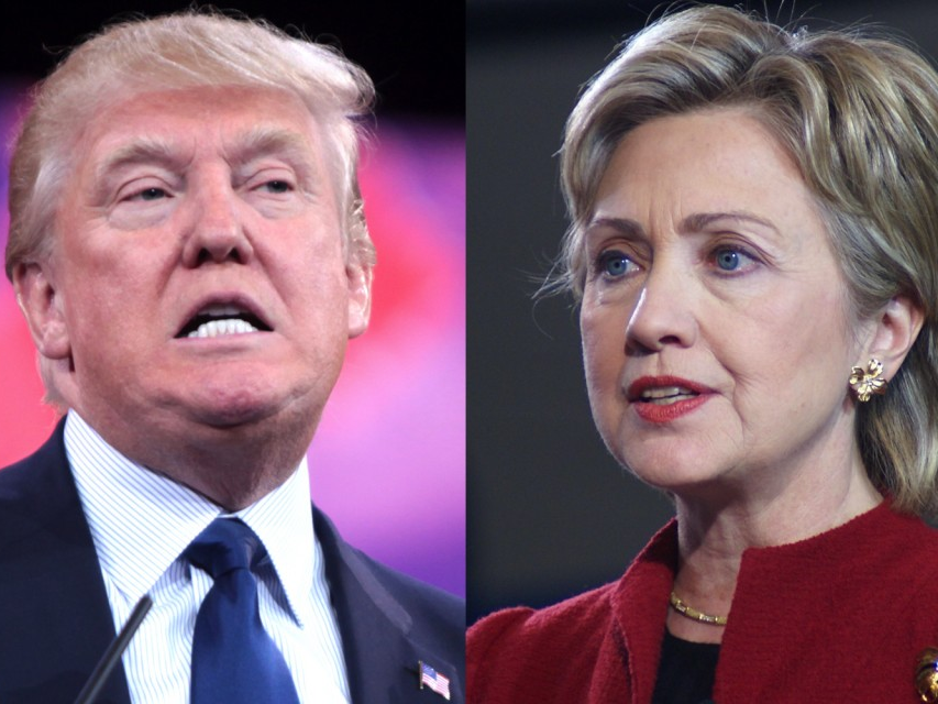 Thăm dò bầu cử Mỹ: Donald Trump lần đầu dẫn trước Hillary