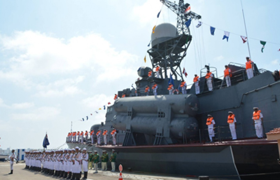 Ai Cập nhận tàu chiến hiện đại hàng đầu của Nga