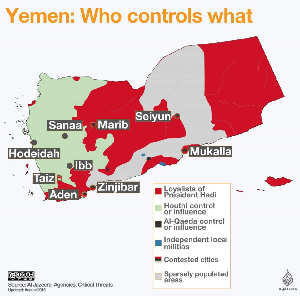 yemen phien quan houthi thanh lap chinh phu rieng