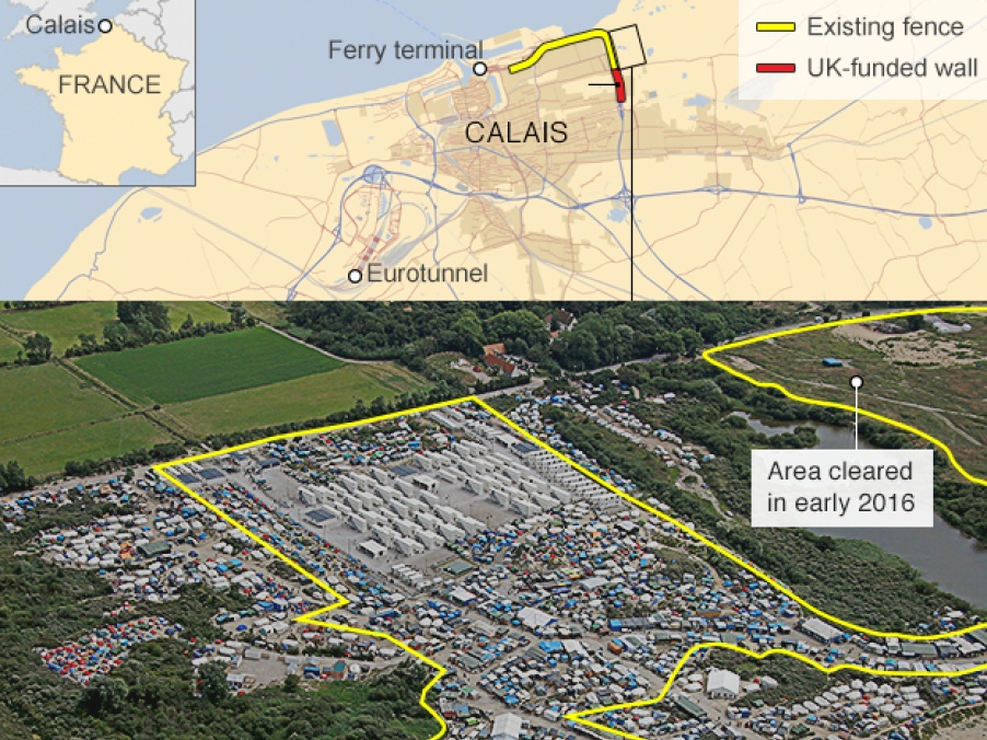 Pháp giải tỏa khu lán trại tị nạn ở Calais