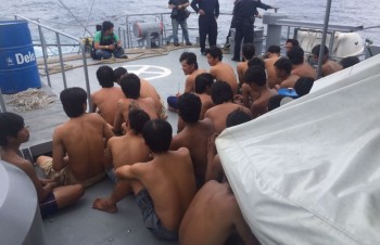 Thái Lan chặn giữ 5 tàu cá cùng 28 ngư dân Việt Nam