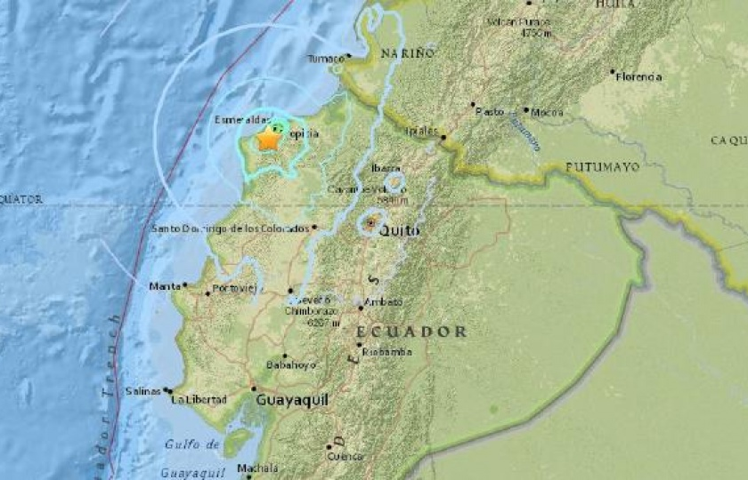 Ecuador: Động đất khiến 50 người thương vong
