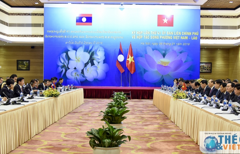 Việt Nam - Lào họp Ủy ban liên chính phủ lần thứ 41