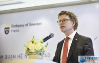 government leader hosts swedish crown princess