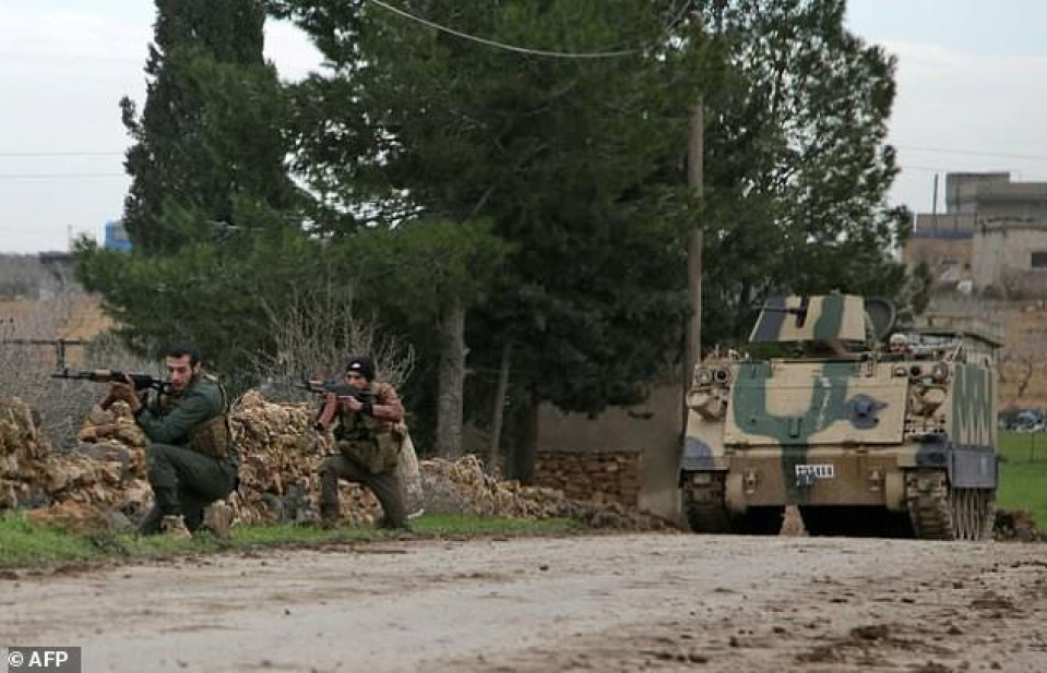 Syria lên án sự hiện diện quân sự của Thổ Nhĩ Kỳ