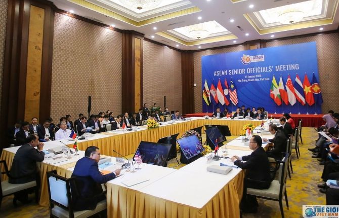 Kết thúc Hội nghị Quan chức Cao cấp ASEAN đầu tiên trong năm ASEAN 2020