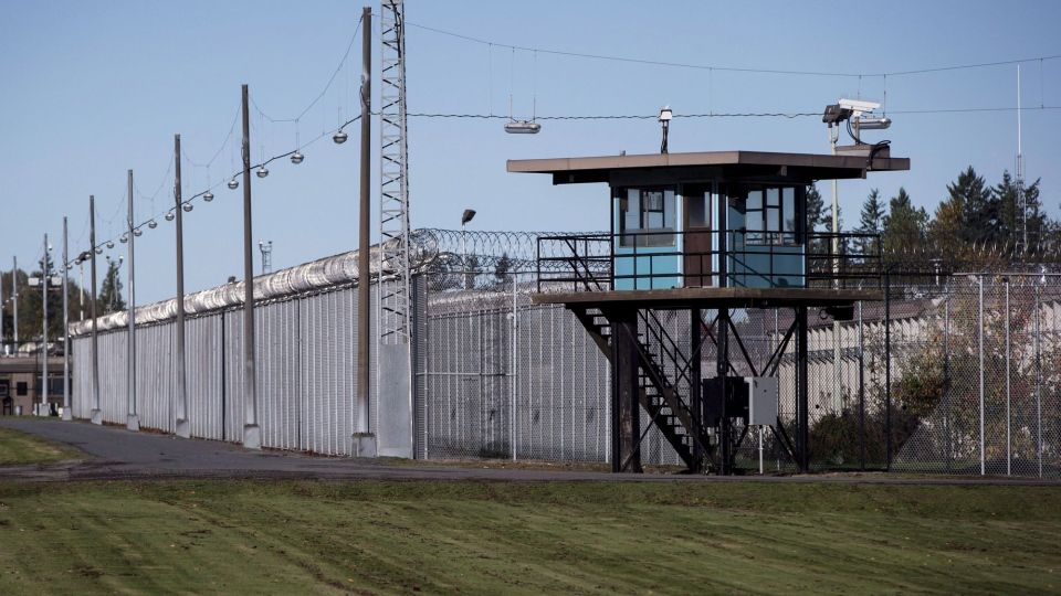 Viện Matsqui, một nhà tù dành cho nam giới liên bang có mức độ an ninh trung bình, được nhìn thấy ở Abbotsford, BC