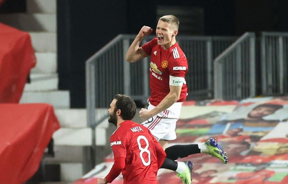 Scott McTominay ghi bàn duy nhất giúp M.U chiến thắng. (Nguồn: Reuters)