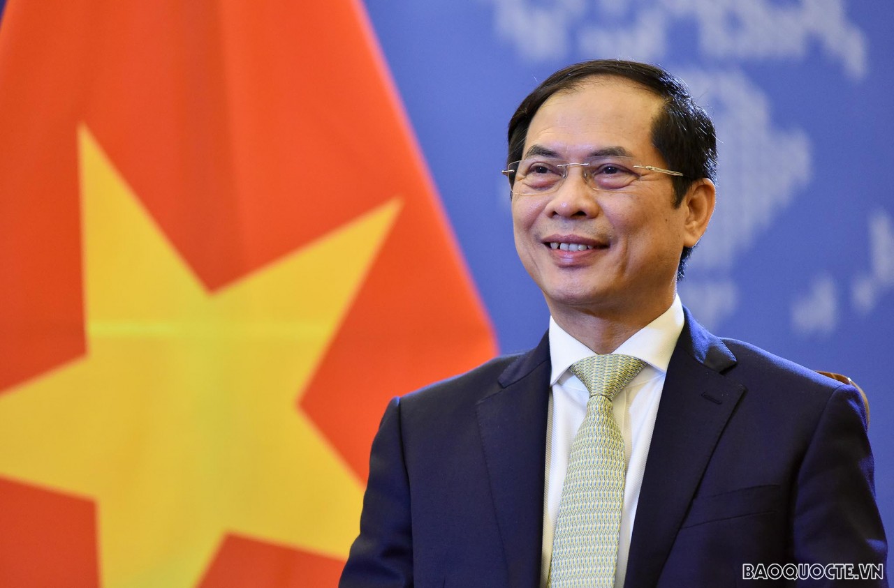 Bộ trưởng Ngoại giao Bùi Thanh Sơn. (Ảnh: Nguyễn Hồng)