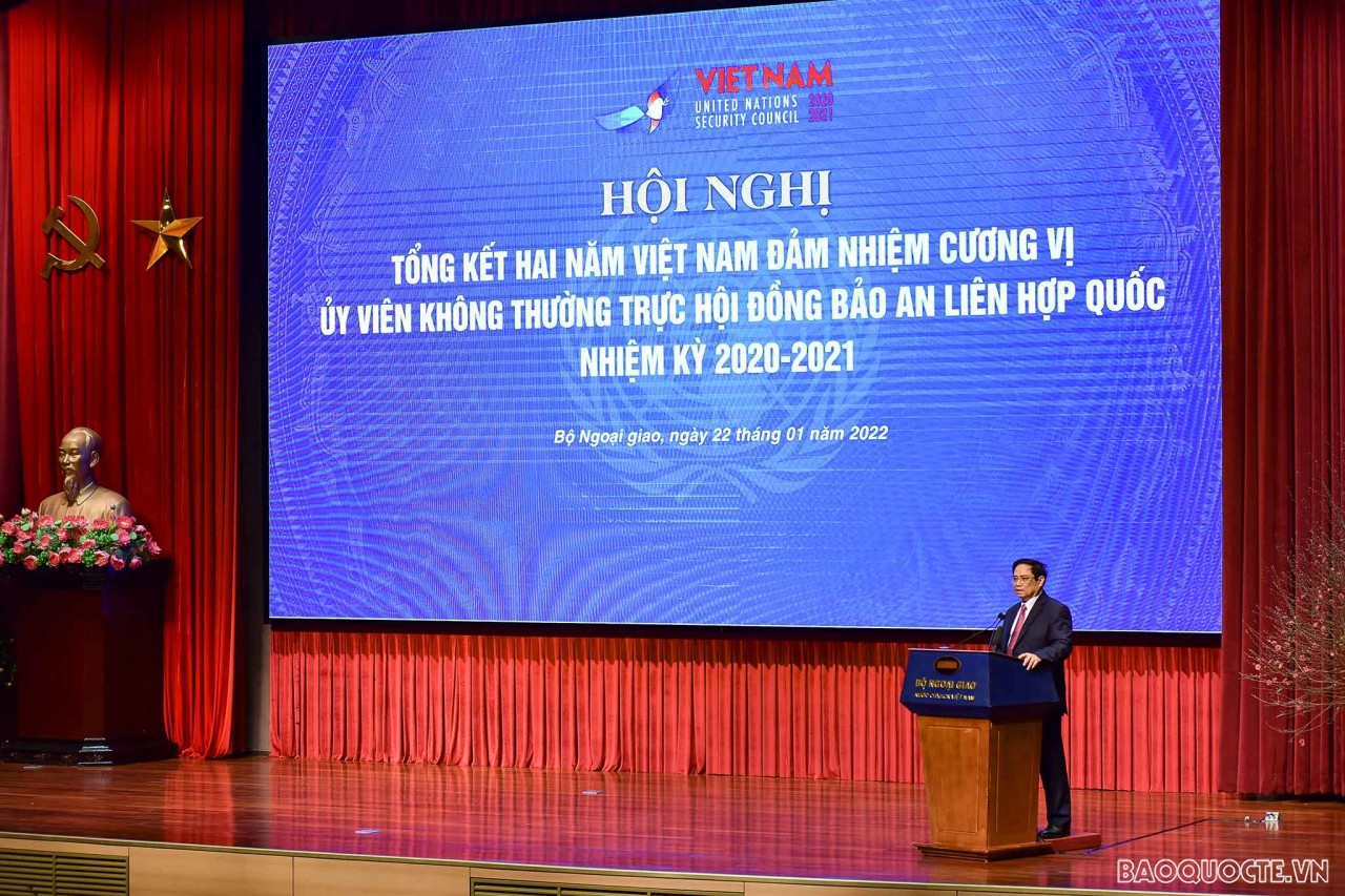 Tổng kết hai năm Việt Nam đảm nhận cương vị Ủy viên không thường trực Hội đồng Bảo an Liên hợp quốc Tổng kết hai năm Việt Nam đảm nhận cương vị Ủy viên không thường trực Hội đồng Bảo an Liên hợp quốc