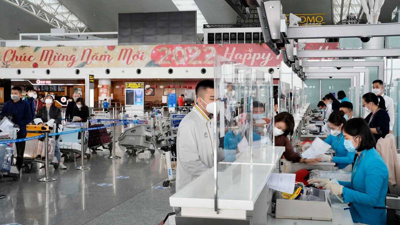 Sân bay Nội Bài sẵn sàng phương án phục vụ cao điểm Tết Nguyên đán Nhâm Dần