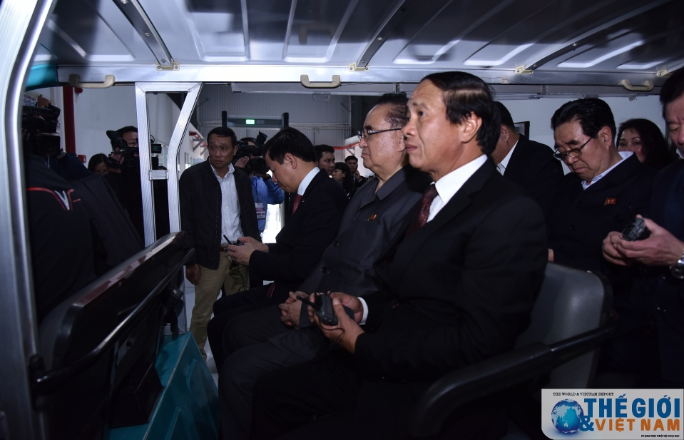 Đoàn đại biểu cấp cao Triều Tiên thăm Hải Phòng