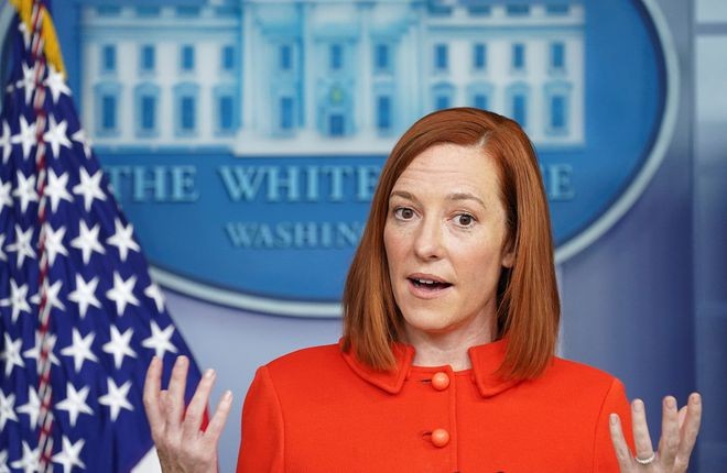 Người phát ngôn Nhà Trắng Jen Psaki. (Nguồn: Reuters)