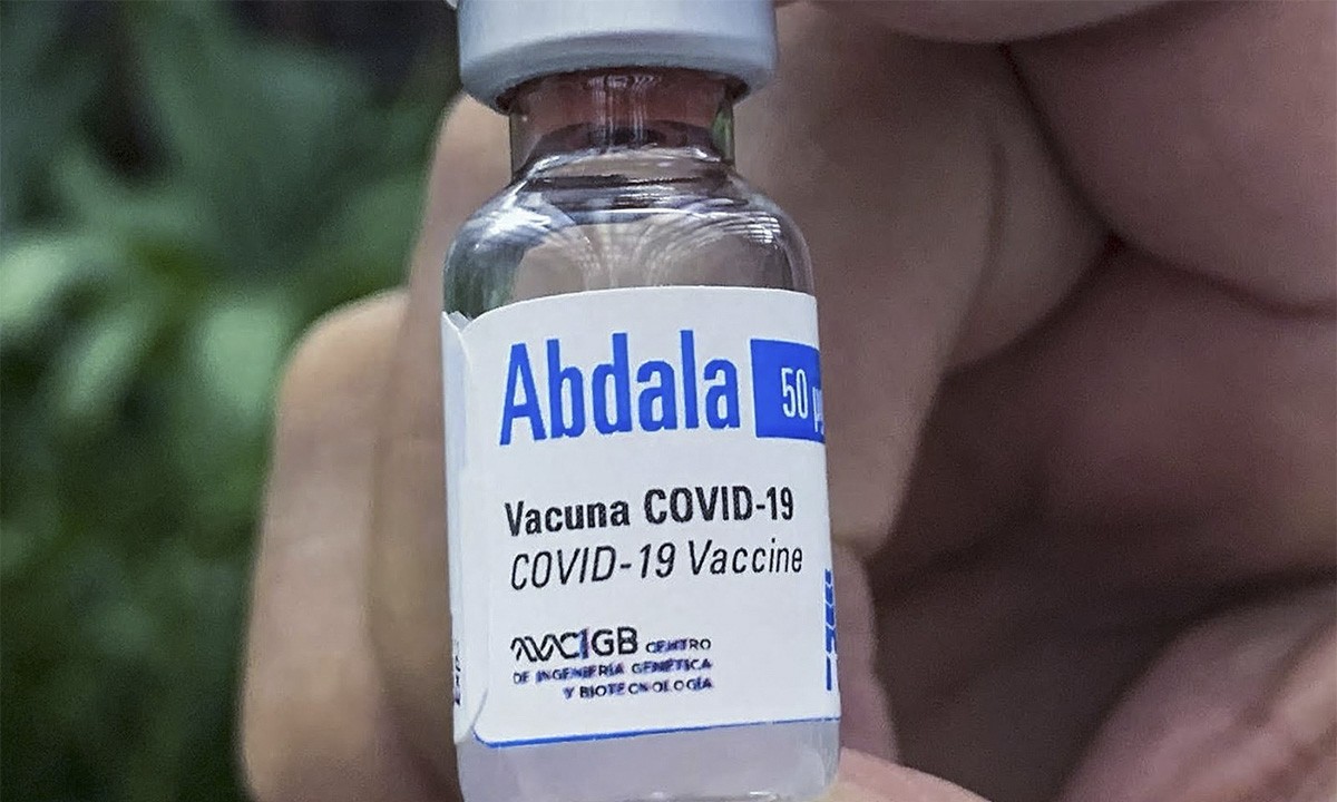 Vaccine Covid-19 Abdala tăng hạn dùng từ 6 tháng lên 9 tháng. (Nguồn: artemisadiario.cu.)