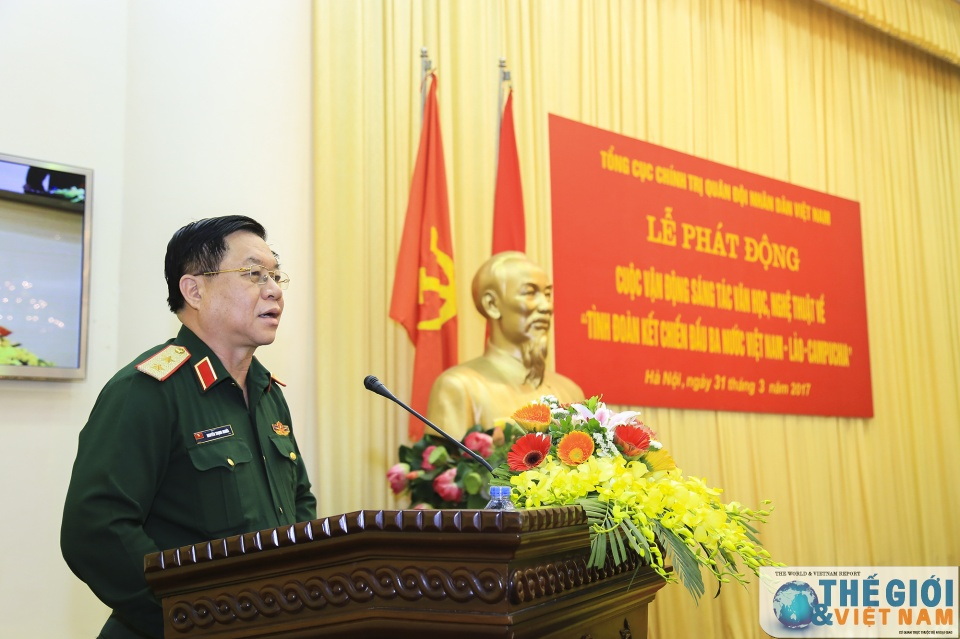 Thắp sáng “Tình đoàn kết chiến đấu ba nước Việt Nam – Lào – Campuchia”