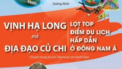 Hai điểm đến của Việt Nam lọt top điểm du lịch hấp dẫn ở Đông Nam Á