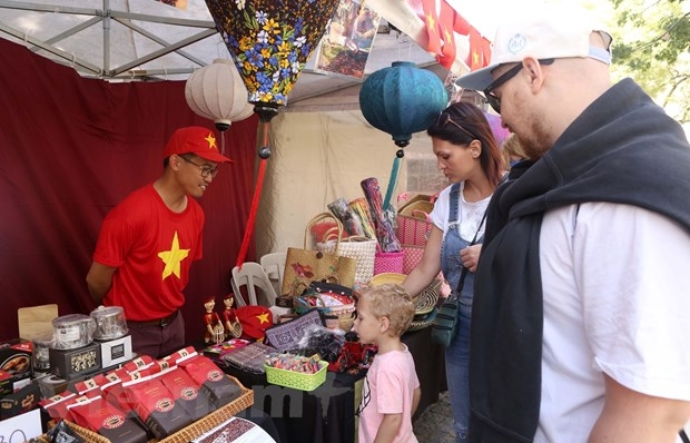 Ấn tượng văn hóa Việt tại Hội chợ ASEAN Bazar ở Argentina