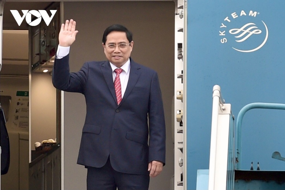 Thủ tướng Chính phủ Phạm Minh Chính lên đường sự Hội nghị các Nhà Lãnh đạo ASEAN
