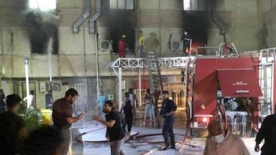Cháy viện điều trị Covid-19 ở thủ đô Iraq, ít nhất 27 người thiệt mạng