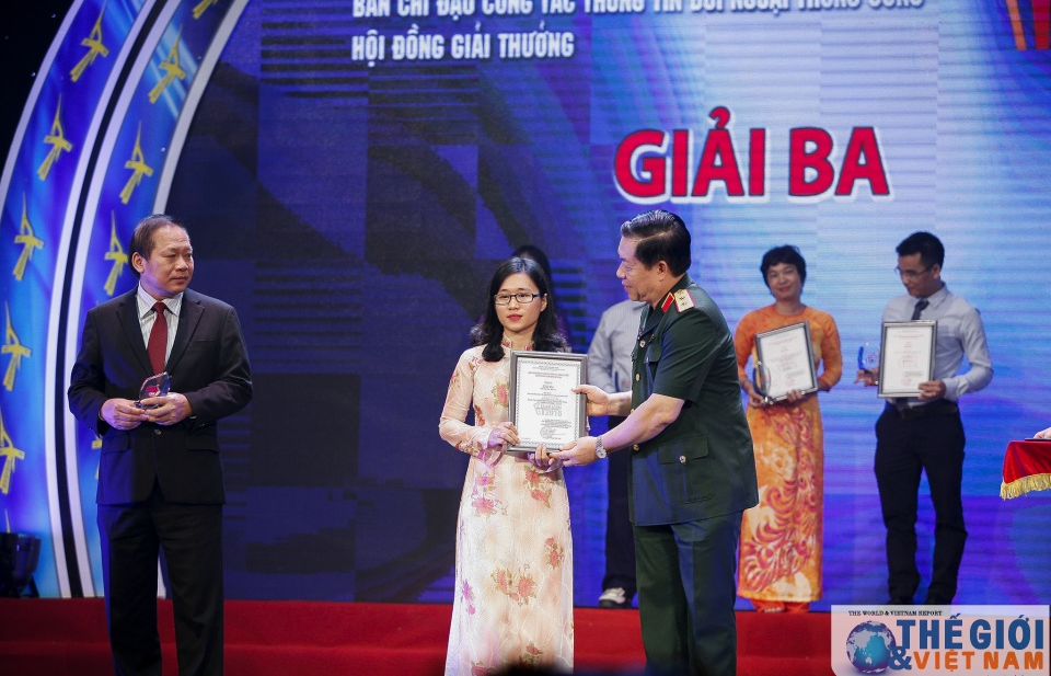 Báo Thế giới & Việt Nam đoạt giải Ba Giải thưởng toàn quốc về thông tin đối ngoại 2016