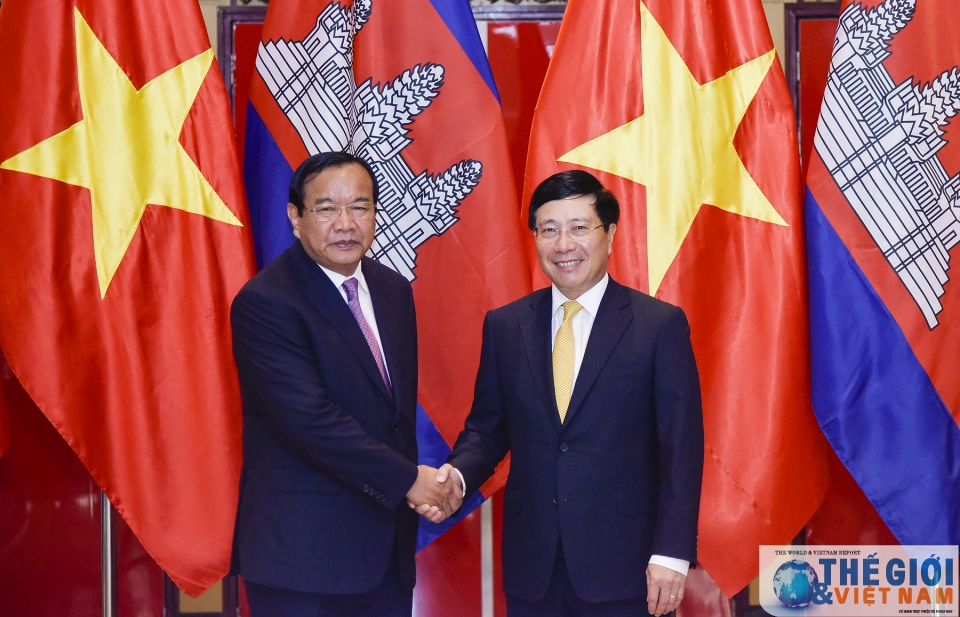 Việt Nam - Campuchia tiếp tục củng cố và đẩy mạnh hợp tác trong các lĩnh vực