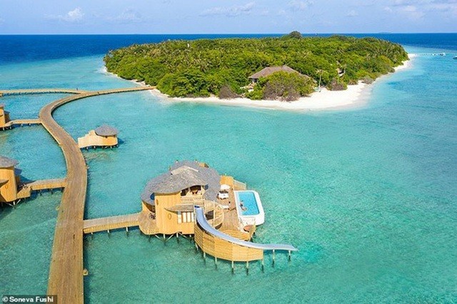 Maldives được biết đến là thiên đường du lịch (Nguồn: Daily Mail).