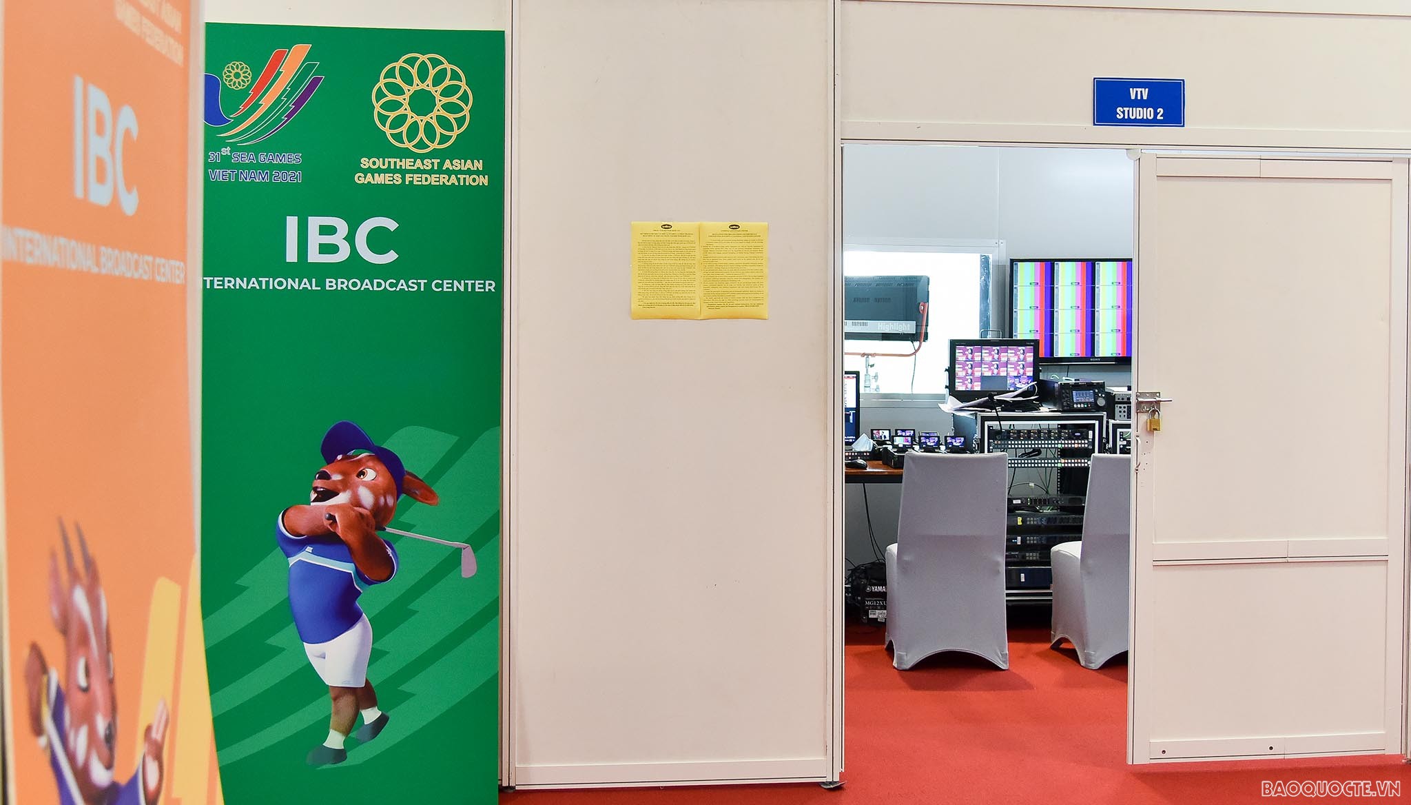 Inside the press center for the 31st SEA Games: close-up Inside the press center for the 31st SEA Games: close-up