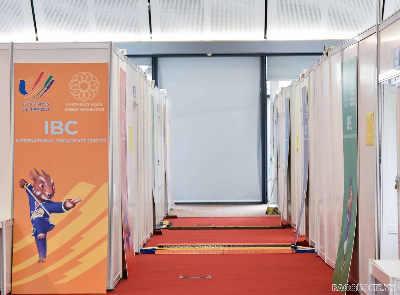 Inside the press center for the 31st SEA Games: close-up