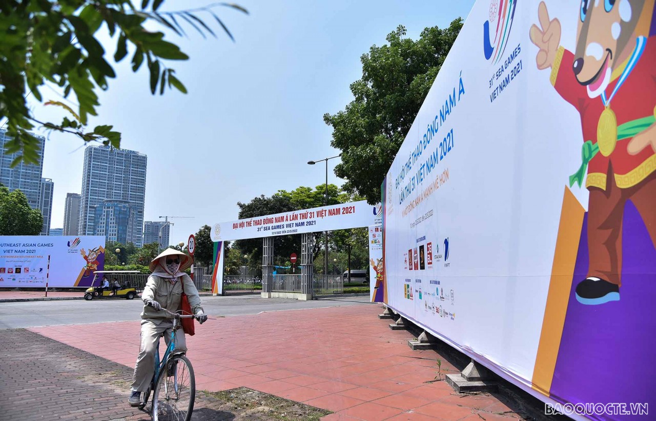 Inside the press center for the 31st SEA Games: close-up