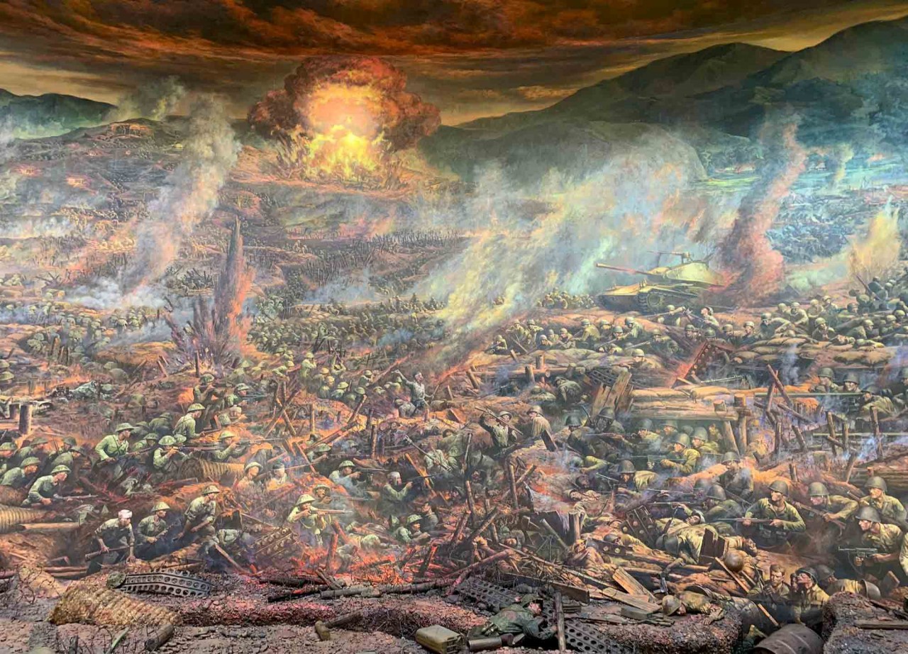Chiến thắng Điện Biên Phủ qua bức tranh panorama dài 132m