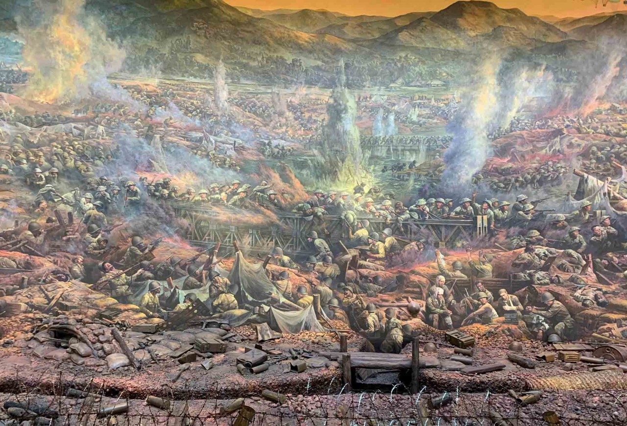 Chiến thắng Điện Biên Phủ qua bức tranh panorama dài 132m