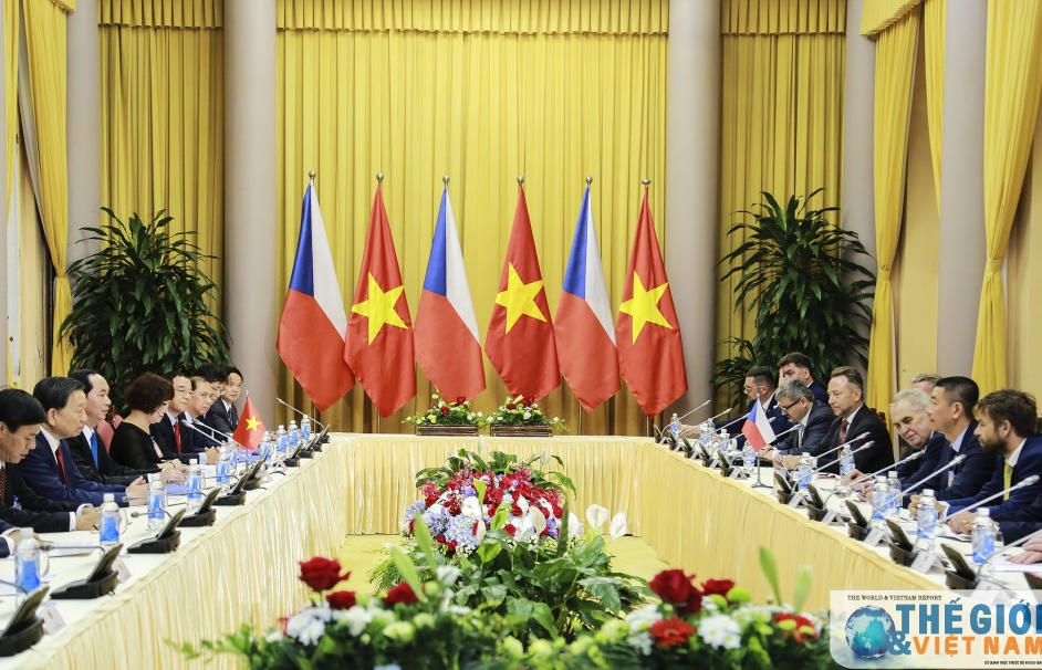 Việt Nam - Czech đẩy mạnh hợp tác trên các lĩnh vực