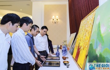 69 tác phẩm tranh đóng góp vào Mỹ thuật Việt Nam và Ngoại giao Văn hóa