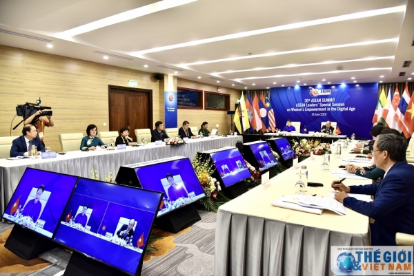 Phiên họp đặc biệt của Hội nghị Cấp cao ASEAN 36 về tăng quyền năng phụ nữ trong thời đại số