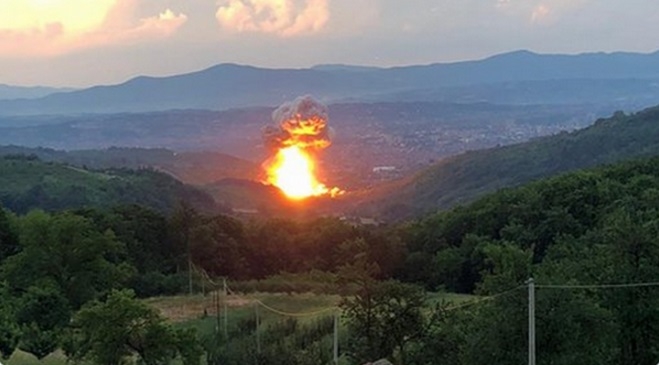 Ít nhất 3 người bị thương trong vụ nổ nhà máy sản xuất vũ khí ở Serbia