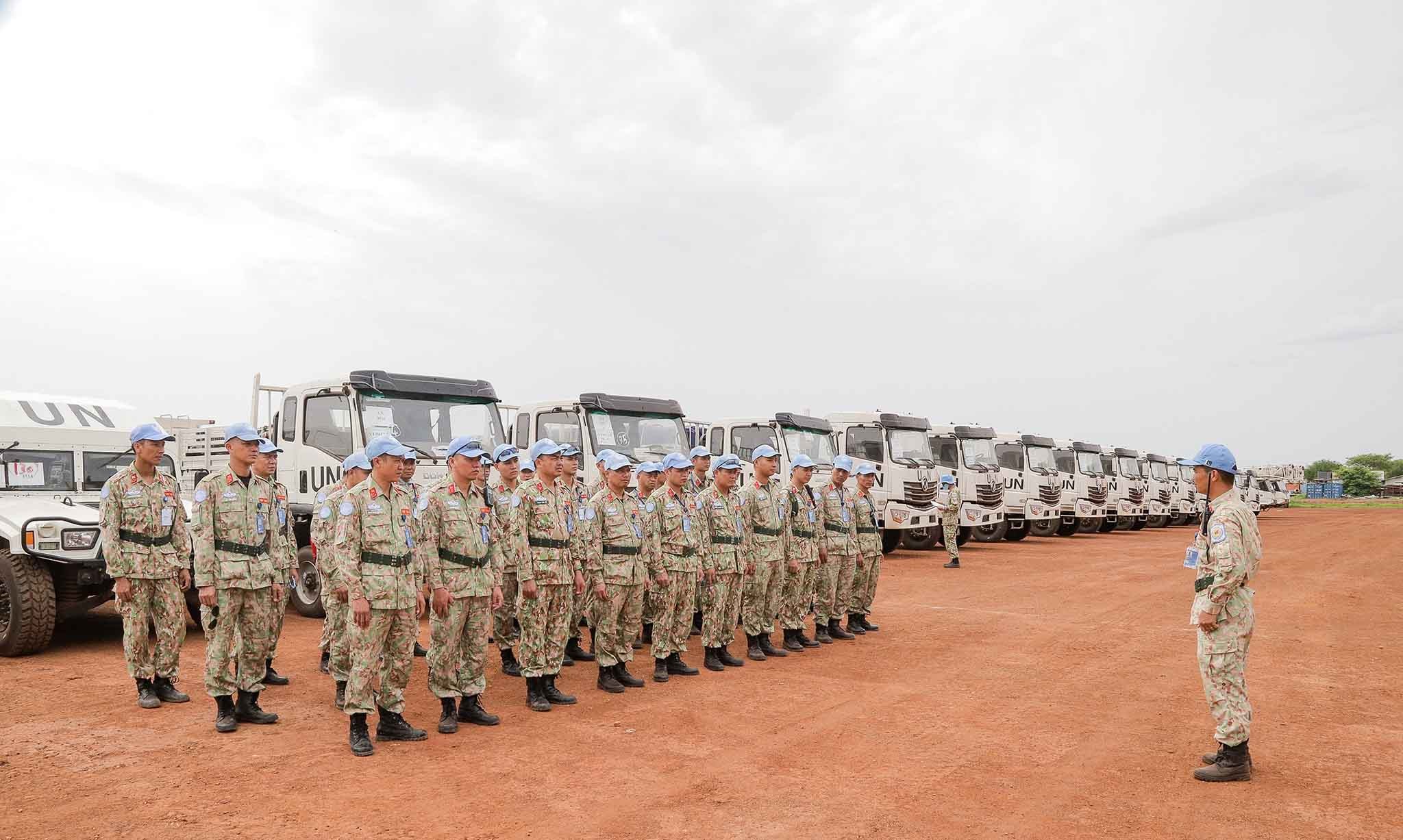 First Vietnamese peacekeeping engineering unit set to work in Abyei Vietnam’s Engineering Unit Rotation 1 peacekeeping engineering unit set to work in Abyei