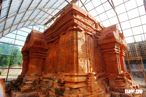 The ruins of Phu Dien Cham Tower in Thua Thien-Hue. (Photo: Tuoitrenewas)