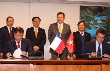 Phó Thủ tướng Vương Đình Huệ kết thúc chuyến thăm chính thức  Cộng hòa Chile