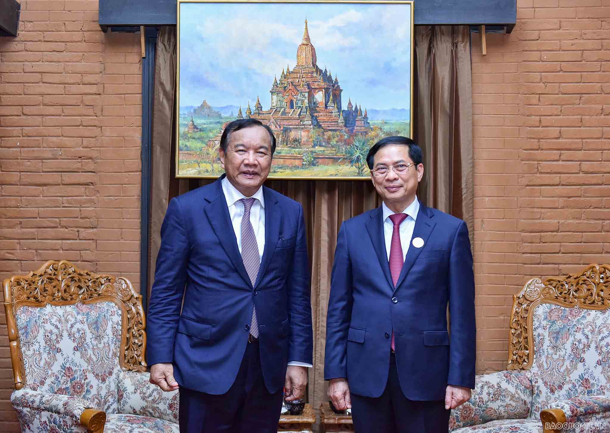 Việt Nam-Campuchia: Tiếp tục duy trì quan hệ hợp tác tốt đẹp trên tất cả lĩnh vực